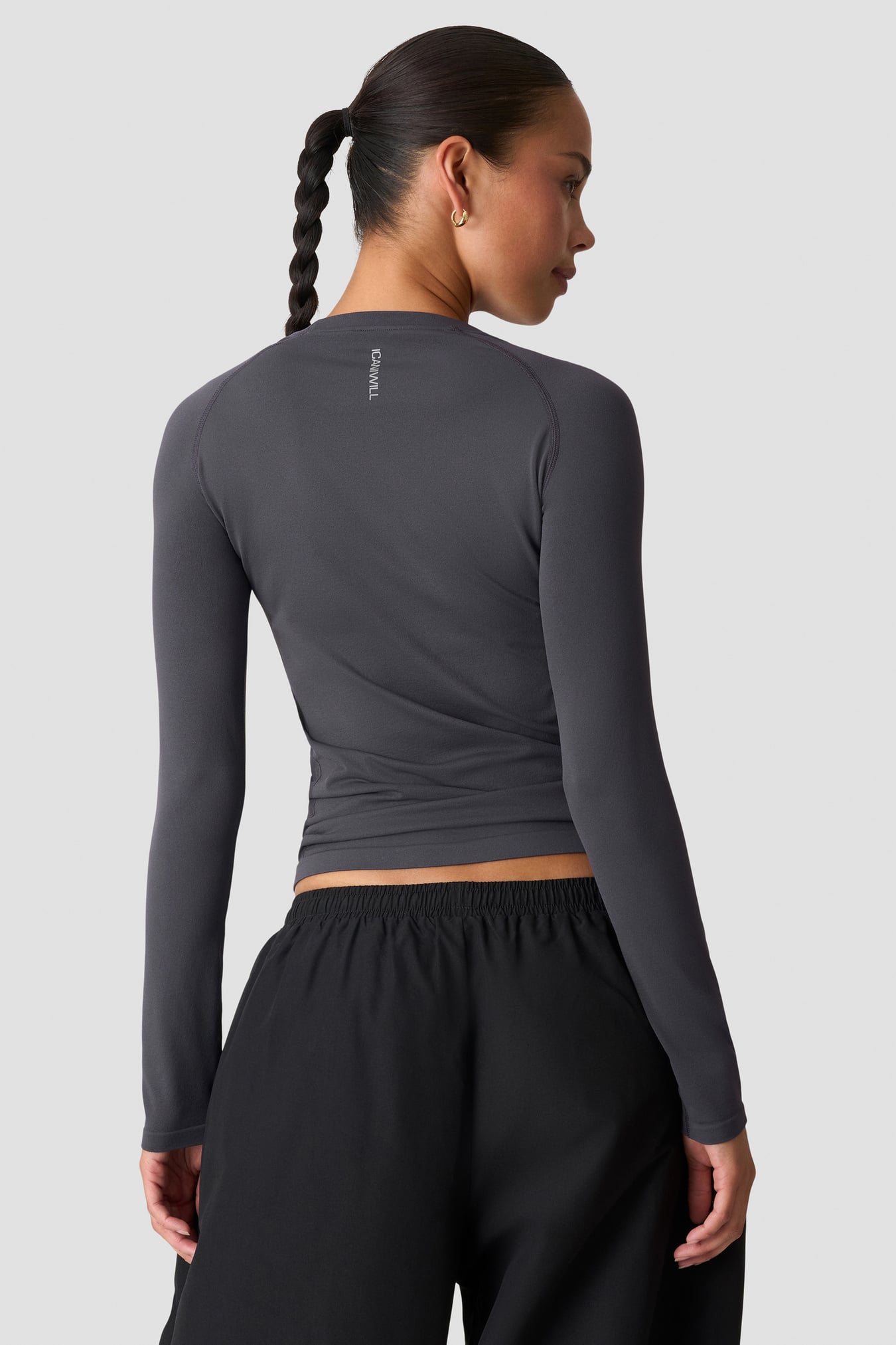 Define Seamless Long Sleeve Graphite - image 2