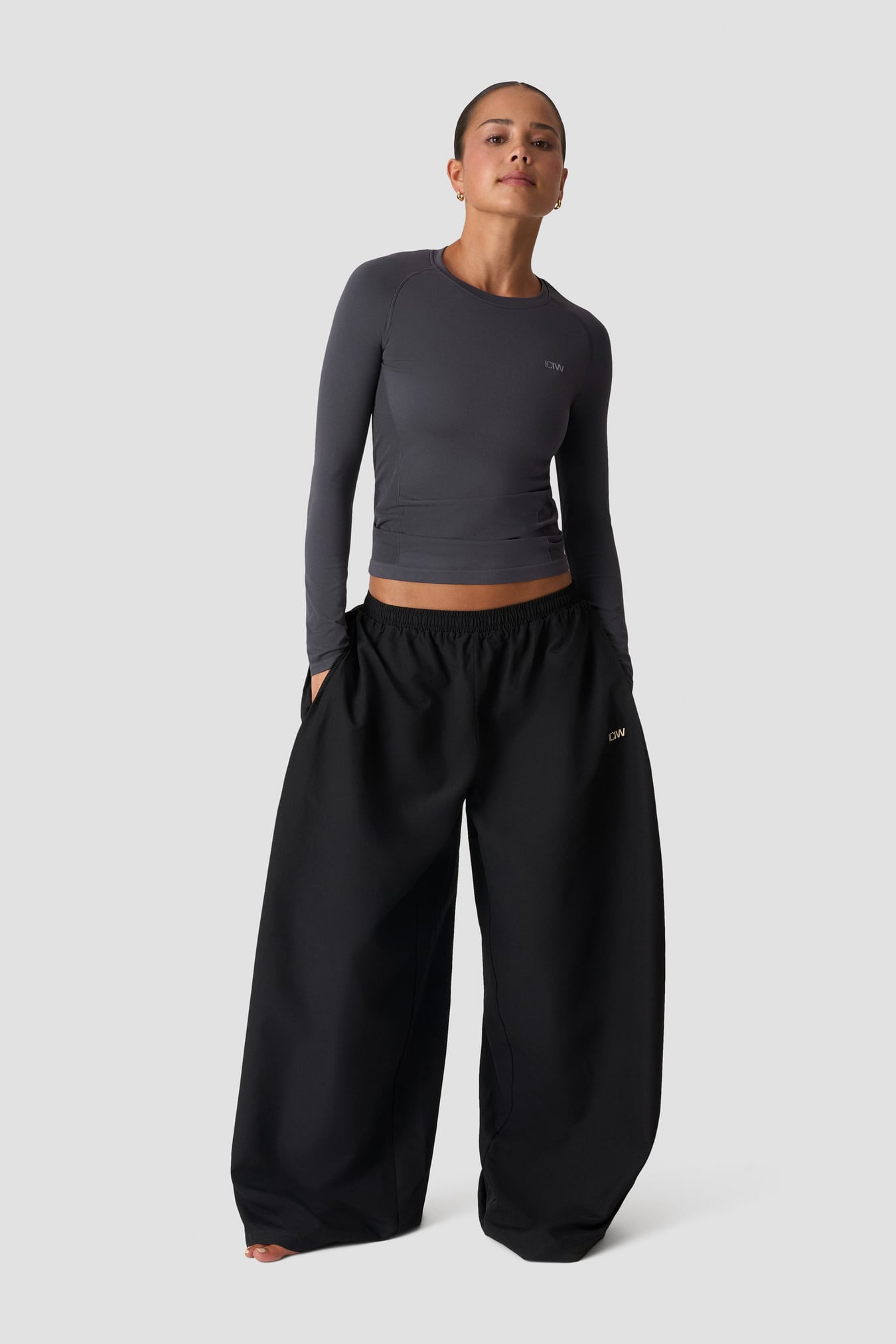 Define Seamless Long Sleeve Graphite - image 7