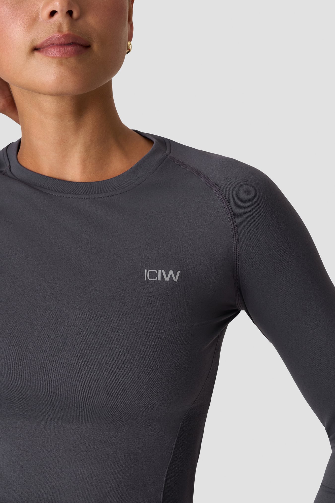 Define Seamless Long Sleeve Graphite - image 5