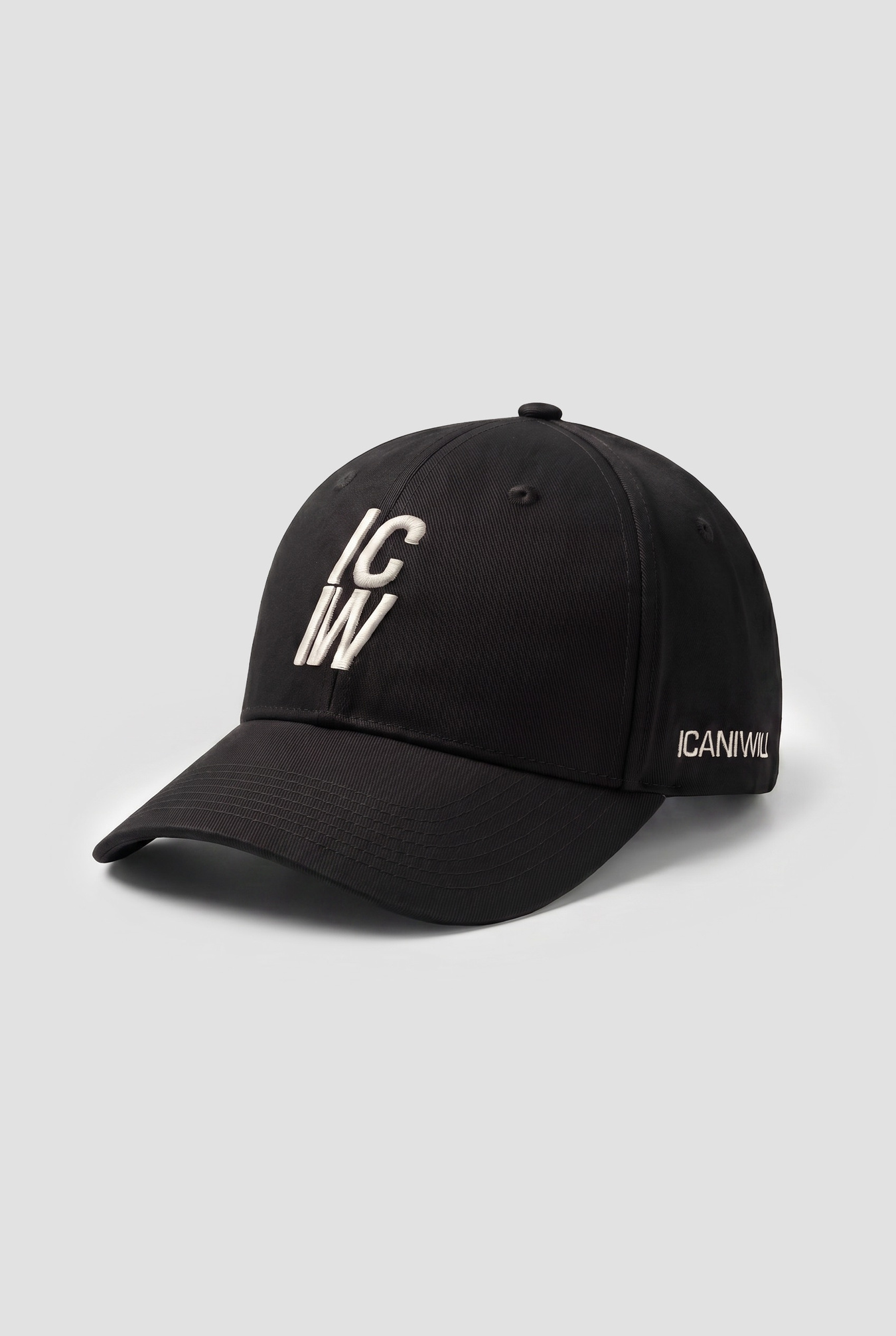 Baseball Cap Hard Crown Black - image 1