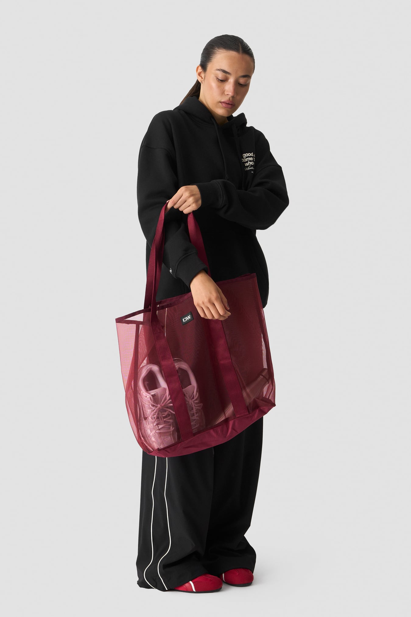 ICIW Mesh Bag Maroon - Bild 4