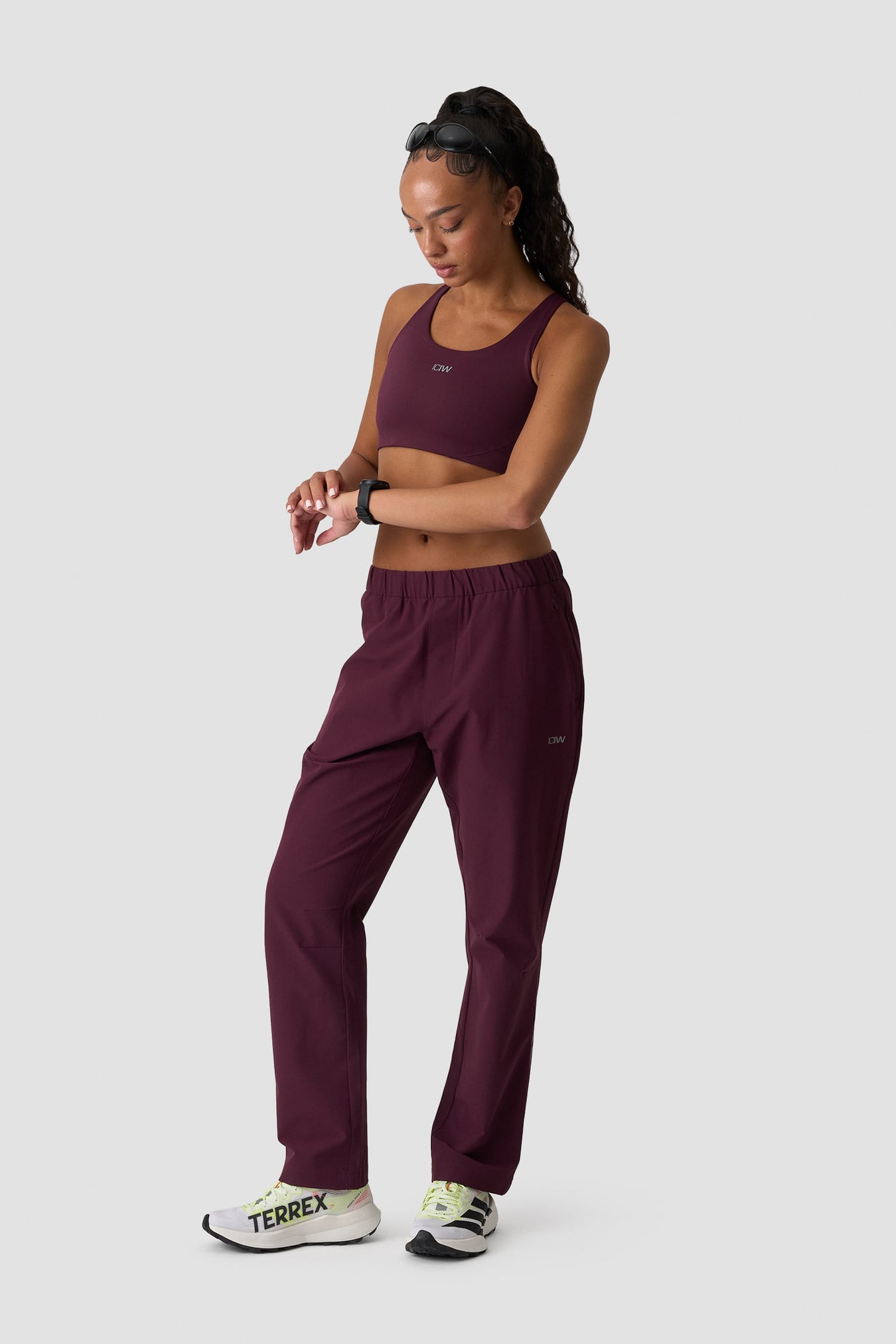 Mirage Cardio Pants Maroon - bild 6