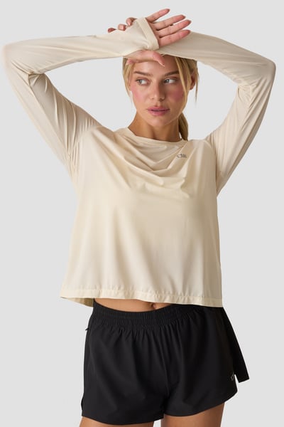 Mirage Cardio Long Sleeve Pale Lemon - Gelb