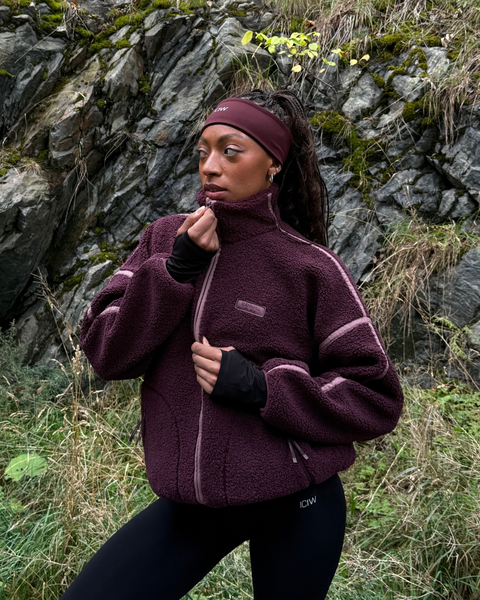 Essential Fleece Zip Jacket Pale Lemon | ICIW