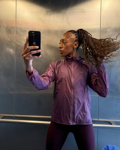 Mirage Windbreaker Velvet Purple - Lila